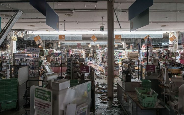 Abandoned supermarket in Fukushima, where time is stands still!