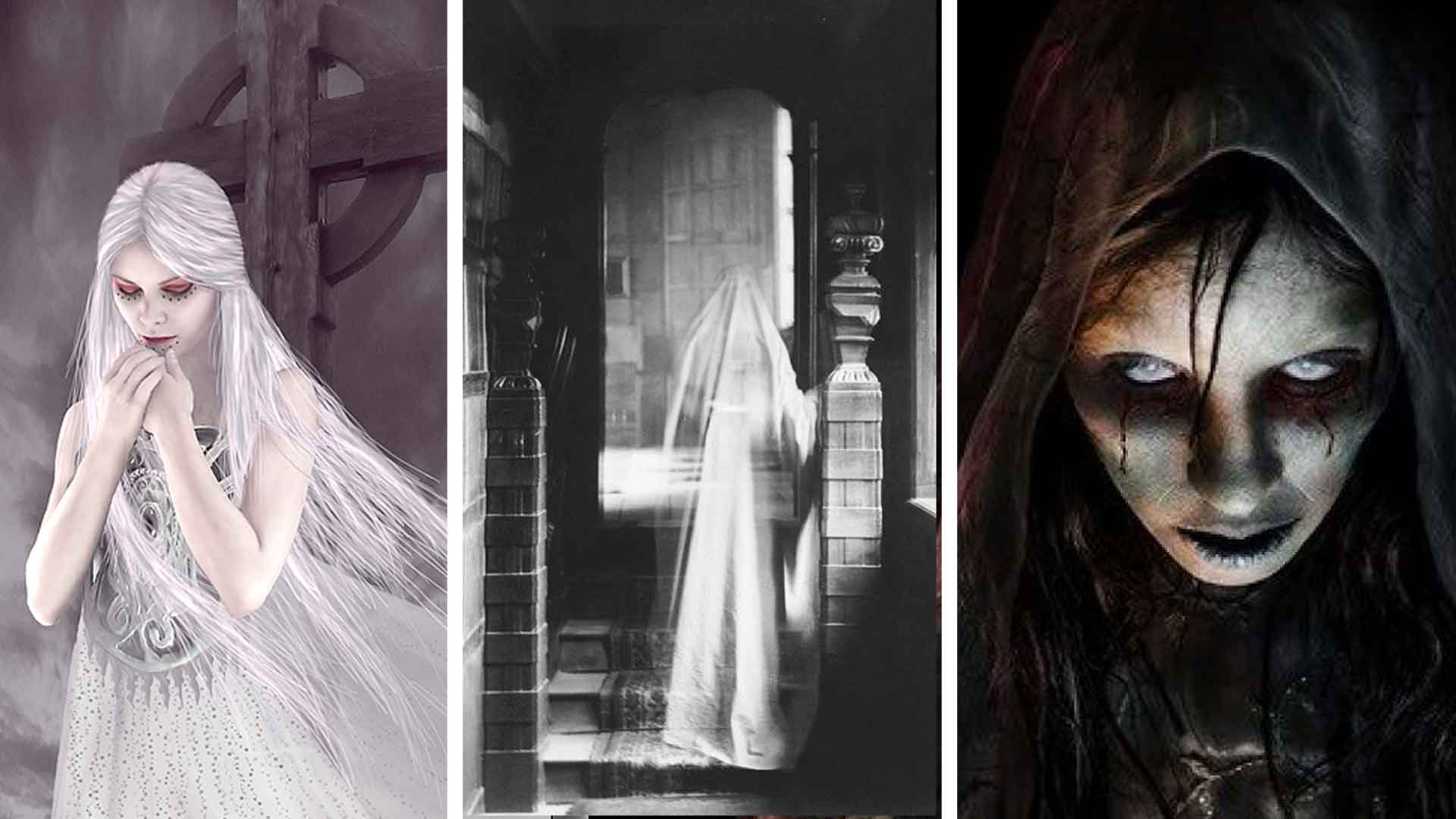 5 Ghostly Female Omens of Death that you don't want to see!