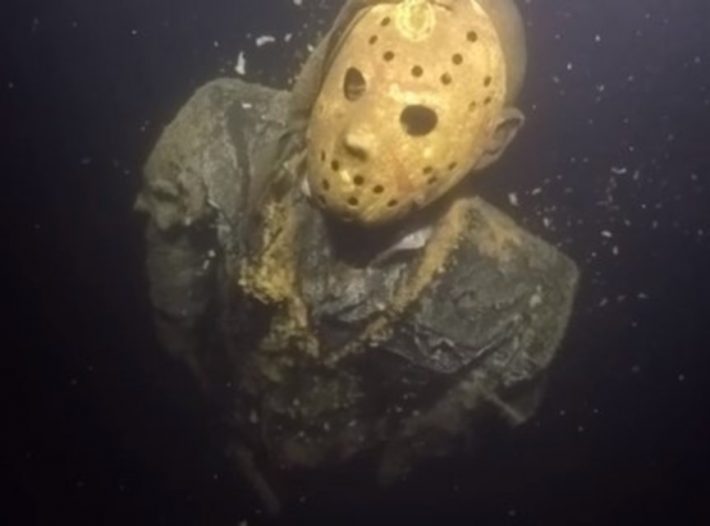 Jason Vorhees is lurking under a lake in Minnesota!